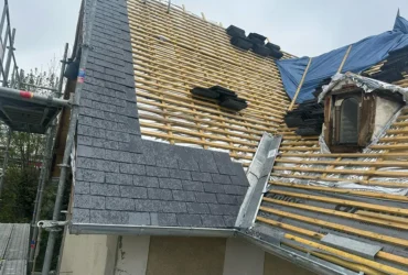 changement toiture ardoise 92